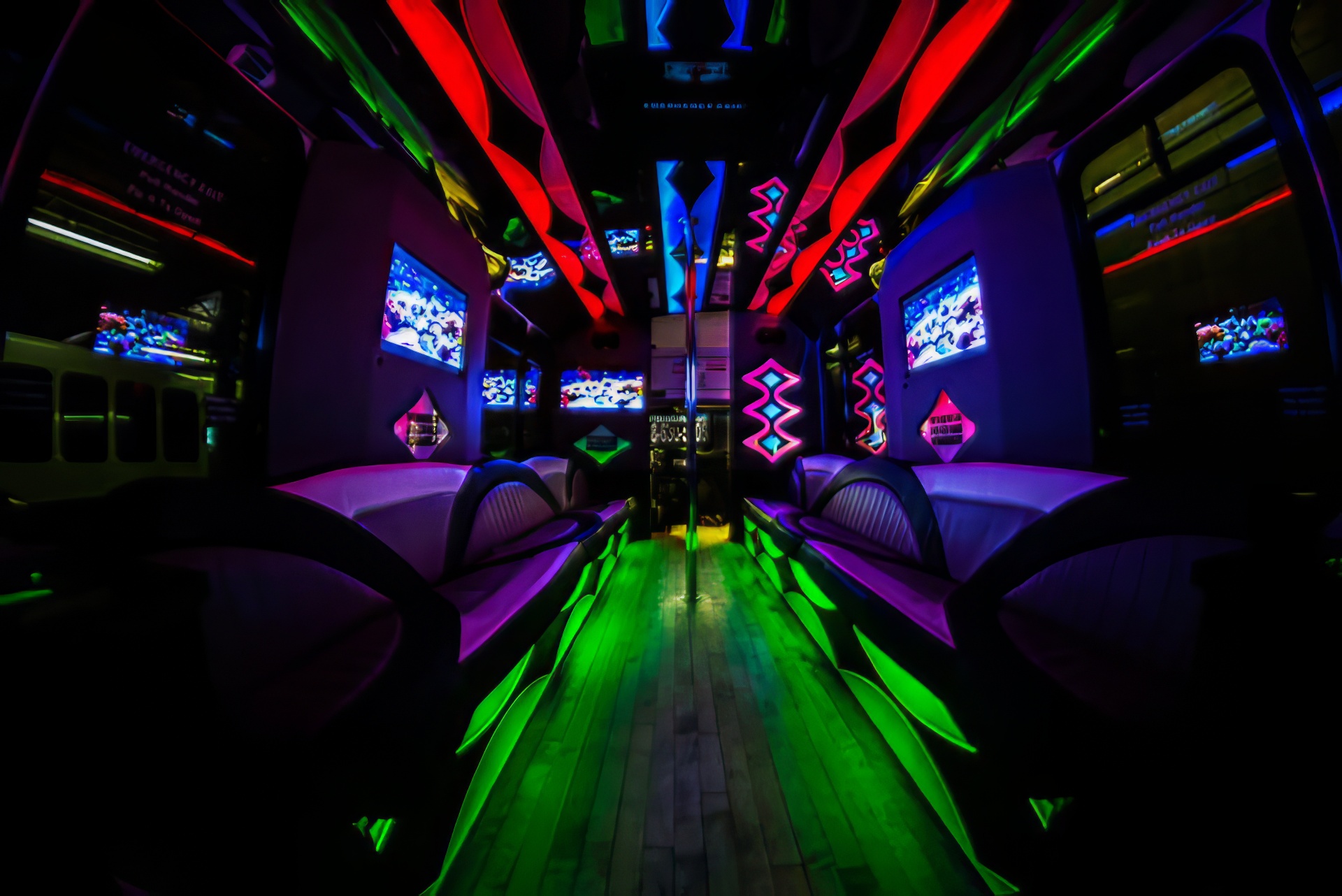 24-Passenger party buses