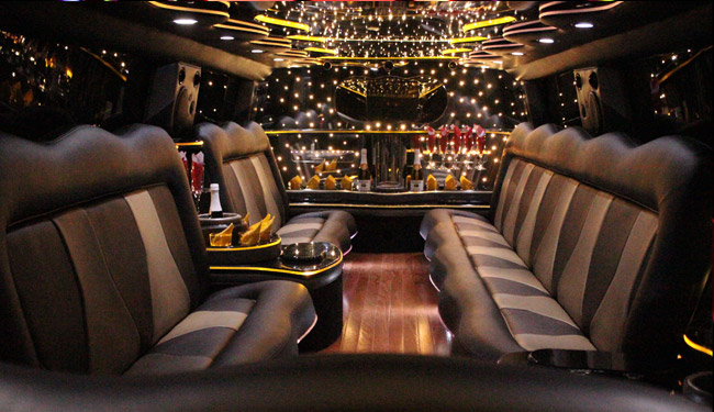 Party bus bar areas