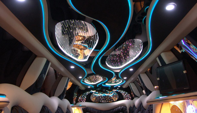 Limo luxury interiors